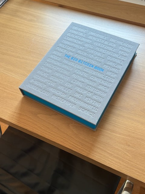 Big Bitcoin Book - First Edition in Collectors Box - Signed with Ordinal